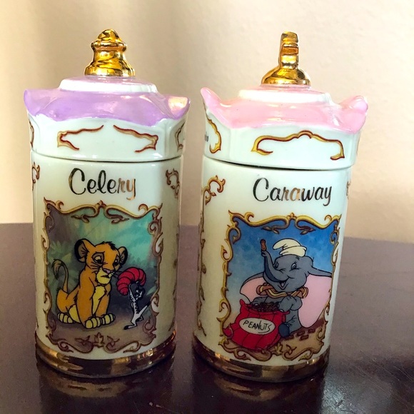 Lenox Kitchen Disney Lenox Spice Jar Collection Dumbo The Lion King
